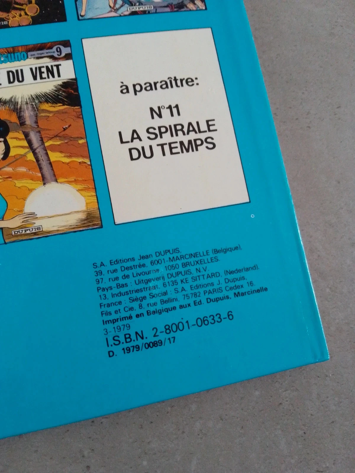 Yoko tsuno 9 la fille du vent – photo 3
